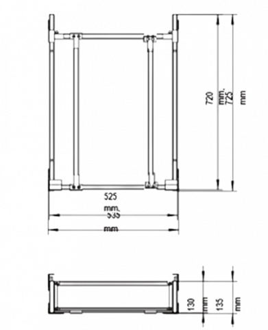 Rack deschis multi-nivel pentru sisteme mari de pana la 8 baterii E-BOX 48100R [1]