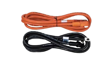 Siteme inteligente de stocare - Set cabluri alimentare + si - baterie-invertor, 2m