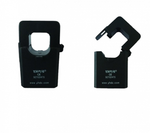 Accesorii sisteme fotovoltaice - Transformator de curent 200A/5A, D=24mm, de tip „split-core”(