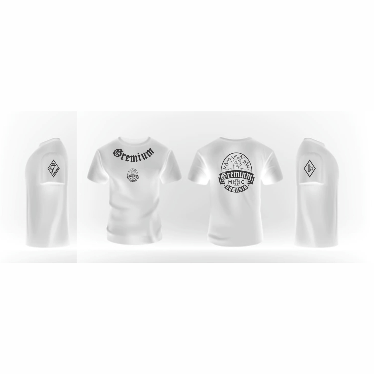 Tricou Gremium Alb 01 [1]