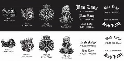 Sticker - Element Personalizare Bad Lady