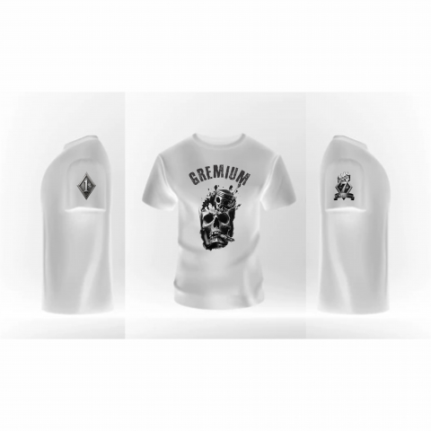 Tricou - Tricou Gremium Alb 04