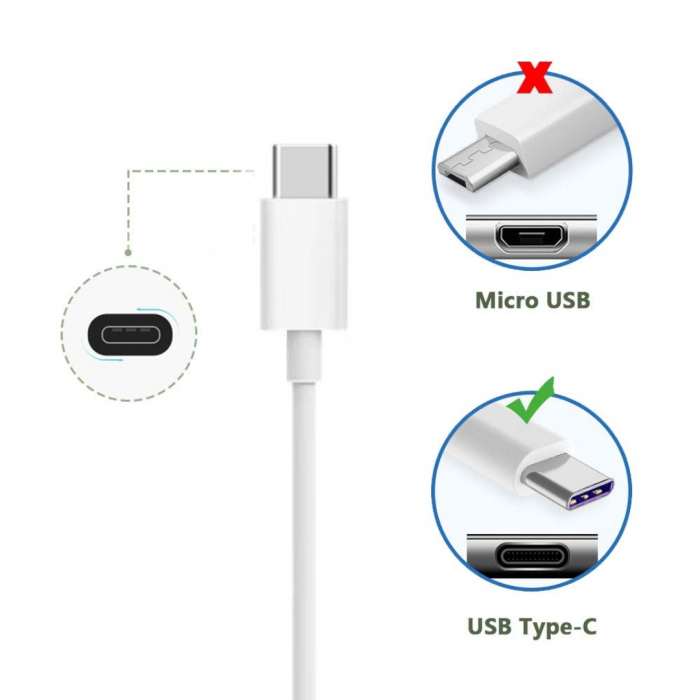 Copy code Cablu Date USB la Type-C 2A 1 Metru - GsmX [5]
