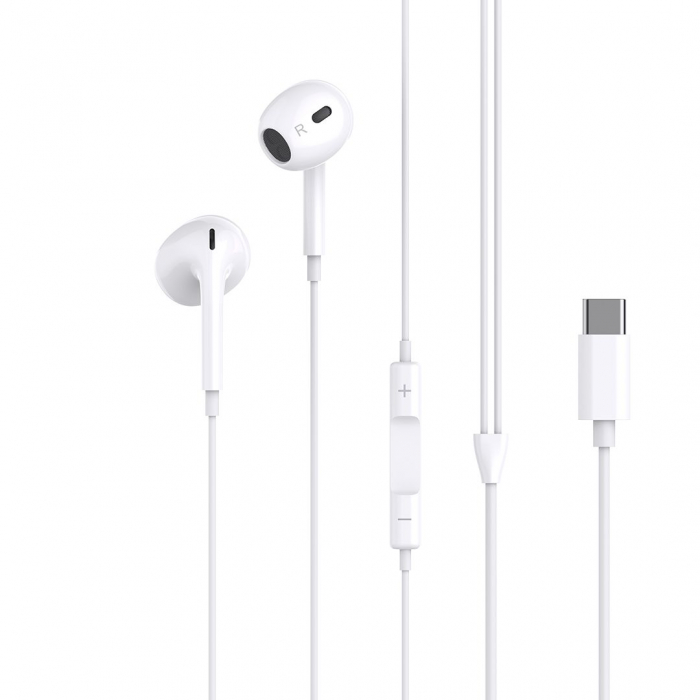 Casti audio cu fir si microfon, mufa Type-C - XO EP74 [1]