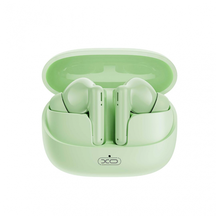 Căști wireless, Bluetooth 5.3, XO X34 TWS, Autonomie 6 ore - Verde [2]