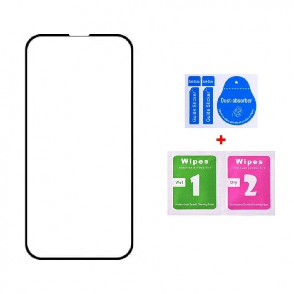 Set 2 Folii de Sticla Securizata Transparente pentru iPhone 16 Pro Max cu Kit Montare Inclus - Adeziv pe toata suprafata - ZetGSM [3]