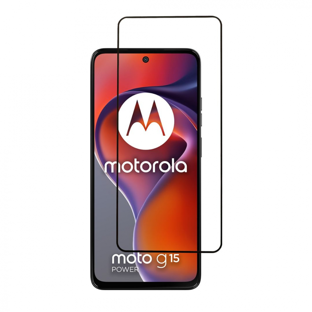 Folie de Protectie din Sticla securizata pentru Motorola Moto G15 Power cu Kit Montare Inclus, Claritate Ultra HD, Adeziv pe toata suprafata, Protectie Anti-Zgarieturi si Socuri [1]