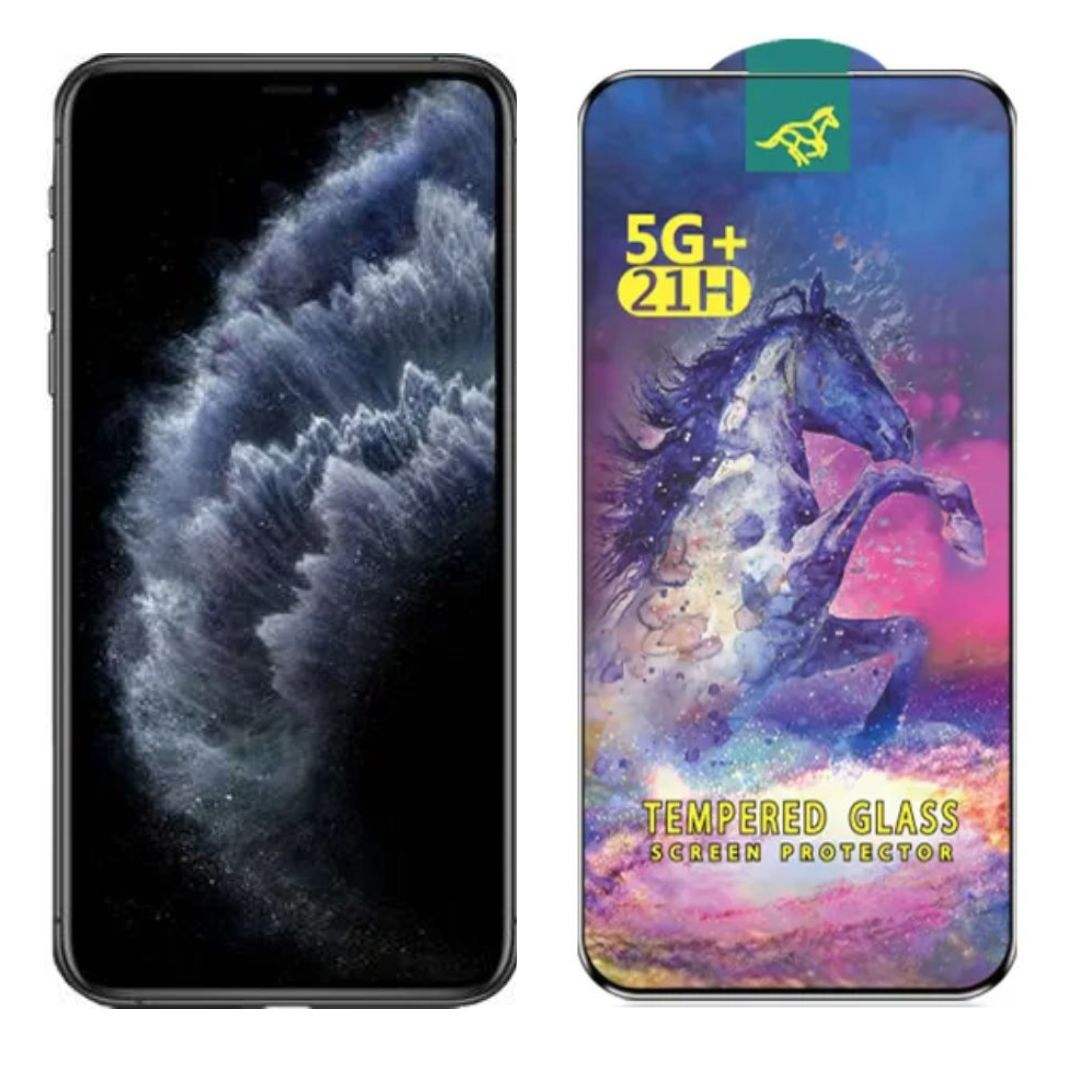 Set 2 Folii de Sticla Securizata Transparente pentru iPhone X cu Kit Montare Inclus - Adeziv pe toata suprafata - ZetGSM [2]