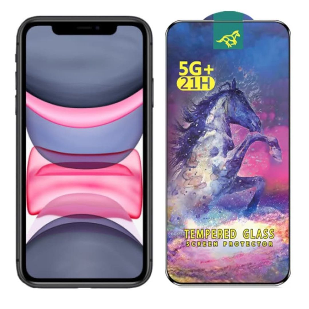 Set 2 Folii de Sticla Securizata Transparente pentru iPhone XR cu Kit Montare Inclus - Adeziv pe toata suprafata - ZetGSM [2]