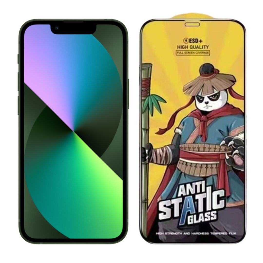 Set 2 Folii de Sticla Securizata Transparente pentru iPhone 13 Mini cu Kit Montare Inclus - Adeziv pe toata suprafata - ZetGSM [2]