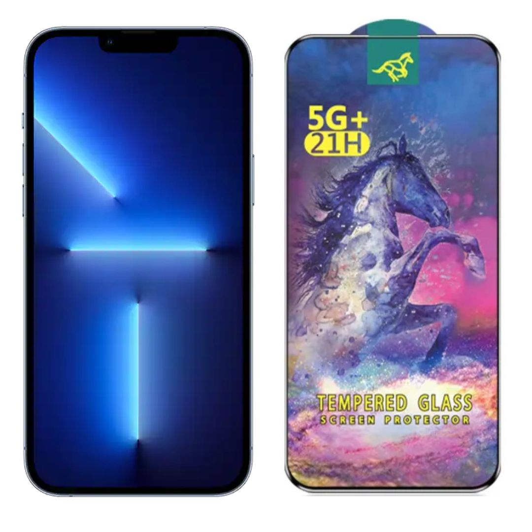 Set 2 Folii de Sticla Securizata Transparente pentru iPhone 14 Plus cu Kit Montare Inclus - Adeziv pe toata suprafata - ZetGSM [2]