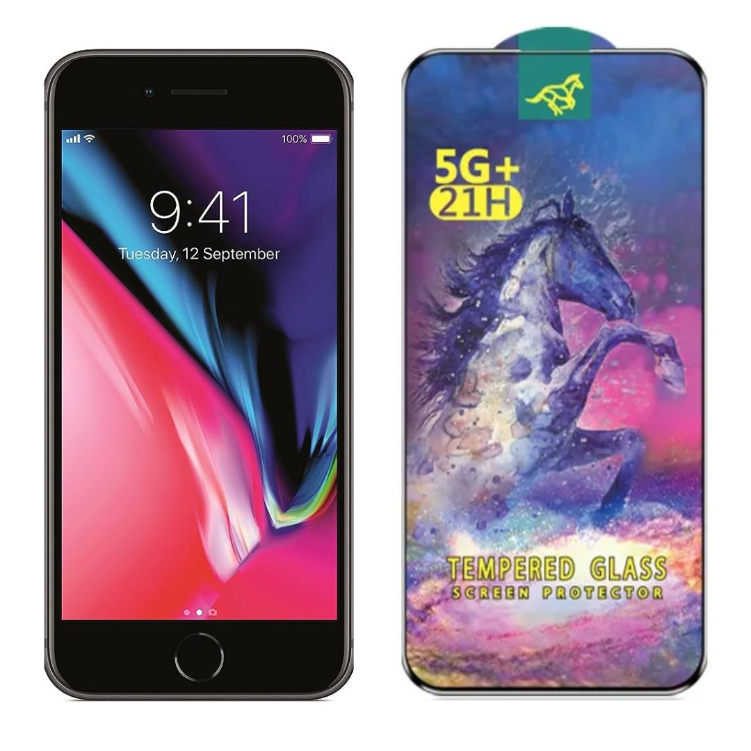 Folie sticla pentru Iphone SE 2020 - Full glue [2]