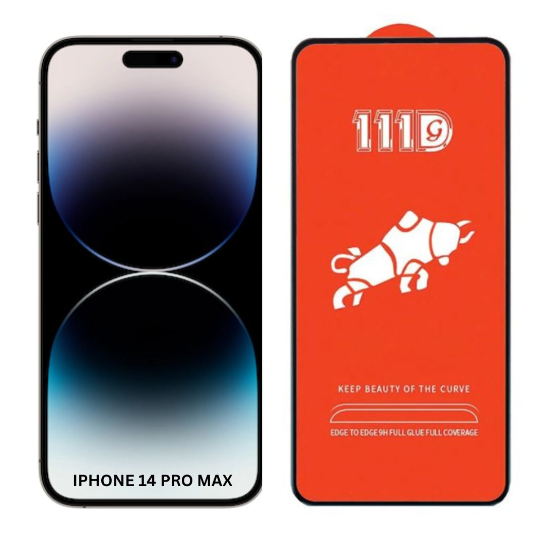 Set 2 Folii de Sticla Securizata Transparente pentru iPhone 14 Pro Max cu Kit Montare Inclus - Adeziv pe toata suprafata - ZetGSM [2]