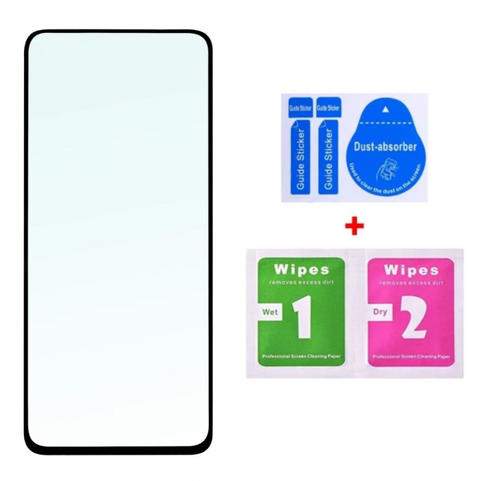 Copy code Folie sticlă Realme C21 Full glue [3]