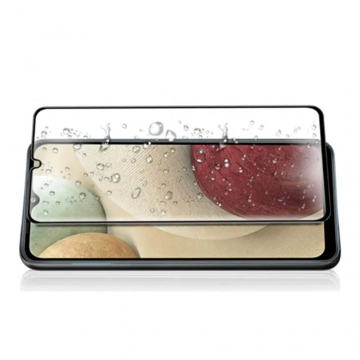 Set 2 Folii de Sticla Transparente pentru Samsung Galaxy A12 - Full Glue [2]