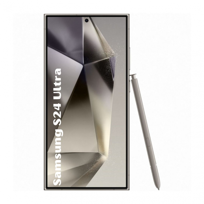 Set 2 Folii de Sticla Transparente pentru Samsung Galaxy S24 Ultra - Full Glue - Kit Montare Inclus [4]