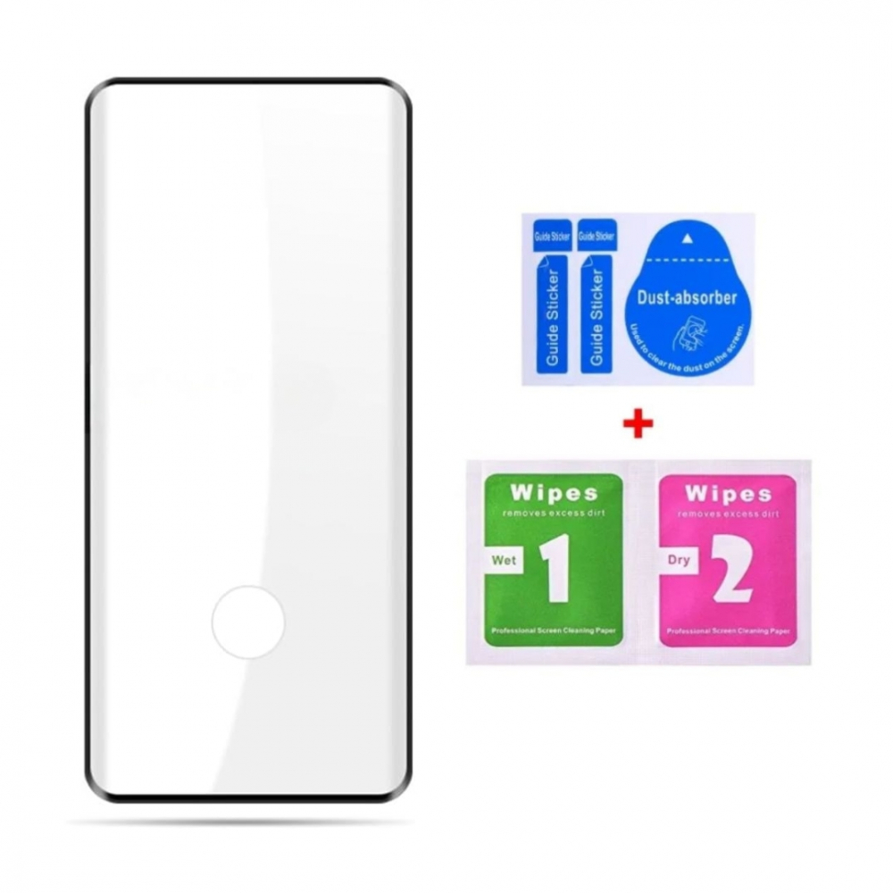 Folie sticla Premium Curbata cu decupaj amprenta pentru Samsung Galaxy S20 Ultra [2]