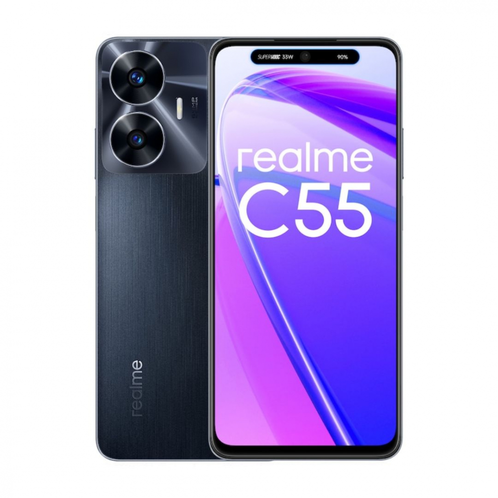 Folie sticla privacy compatibila cu REALME C55 [2]