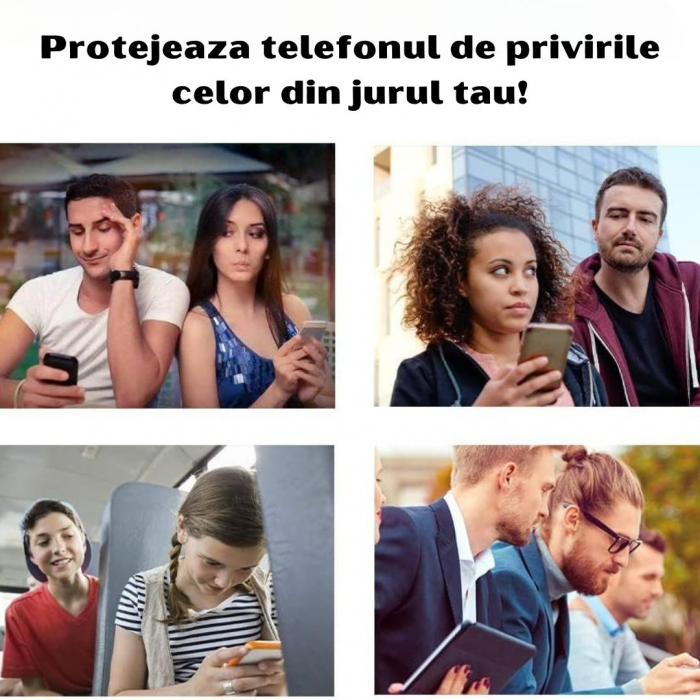Folie Sticla Privacy pentru Samsung Galaxy A14 4G / A14 5G [7]