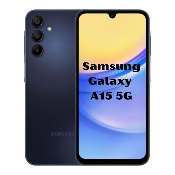 Set 2 Folii de Sticla Privacy pentru Samsung Galaxy A15 5G - Full Glue - Kit Montare Inclus [2]