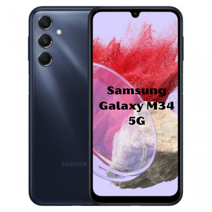 Folie sticla privacy pentru Samsung Galaxy M34 5G - Full glue [2]