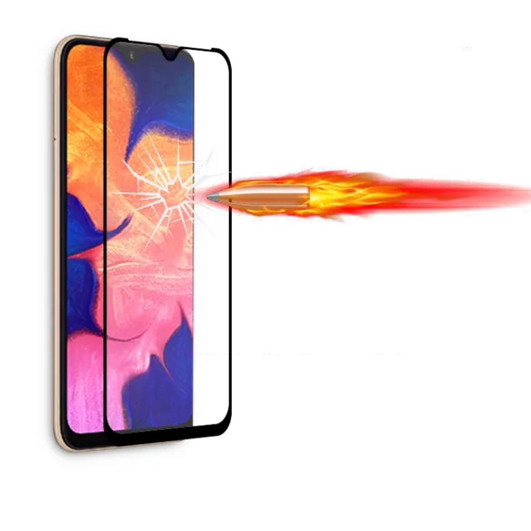 Set 2 Folii de Sticla Transparente pentru Samsung Galaxy A10 - Full Glue - Kit Montare Inclus [3]