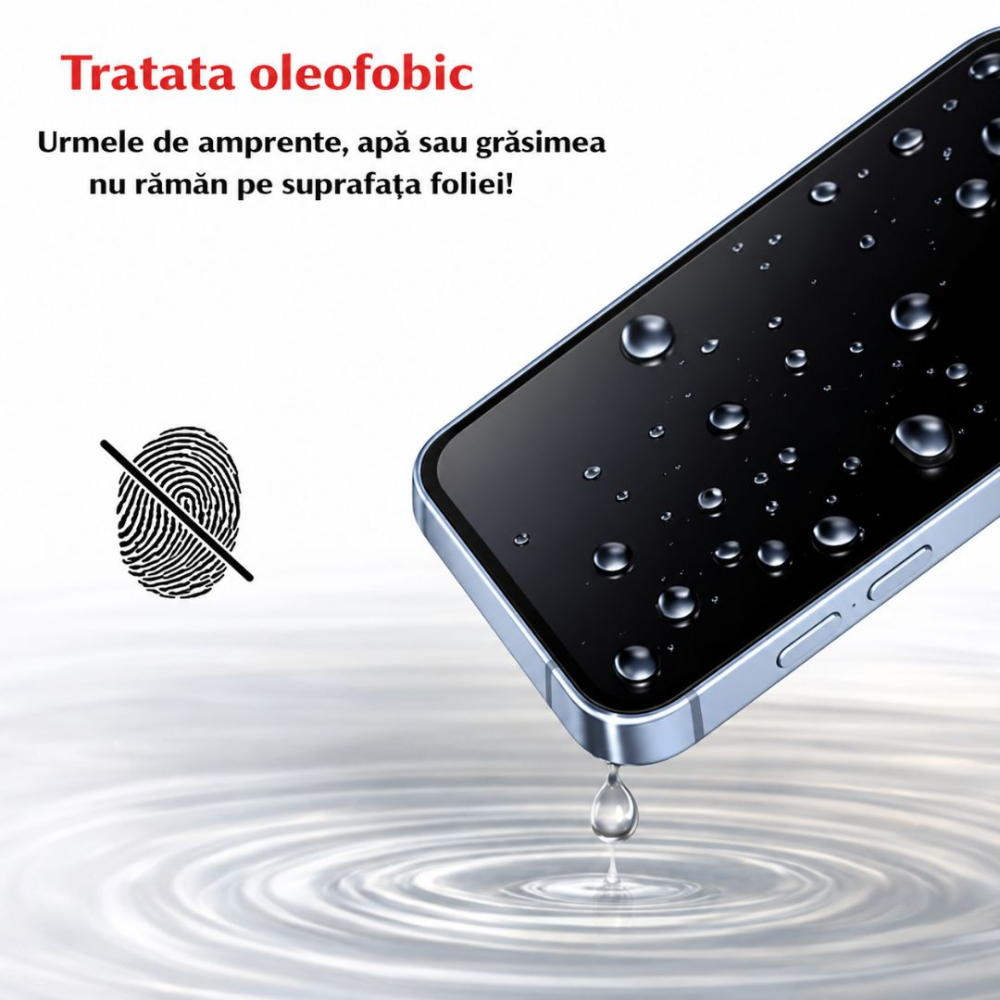 Folie sticla securizata privacy compatibila cu Iphone 18 Pro [7]
