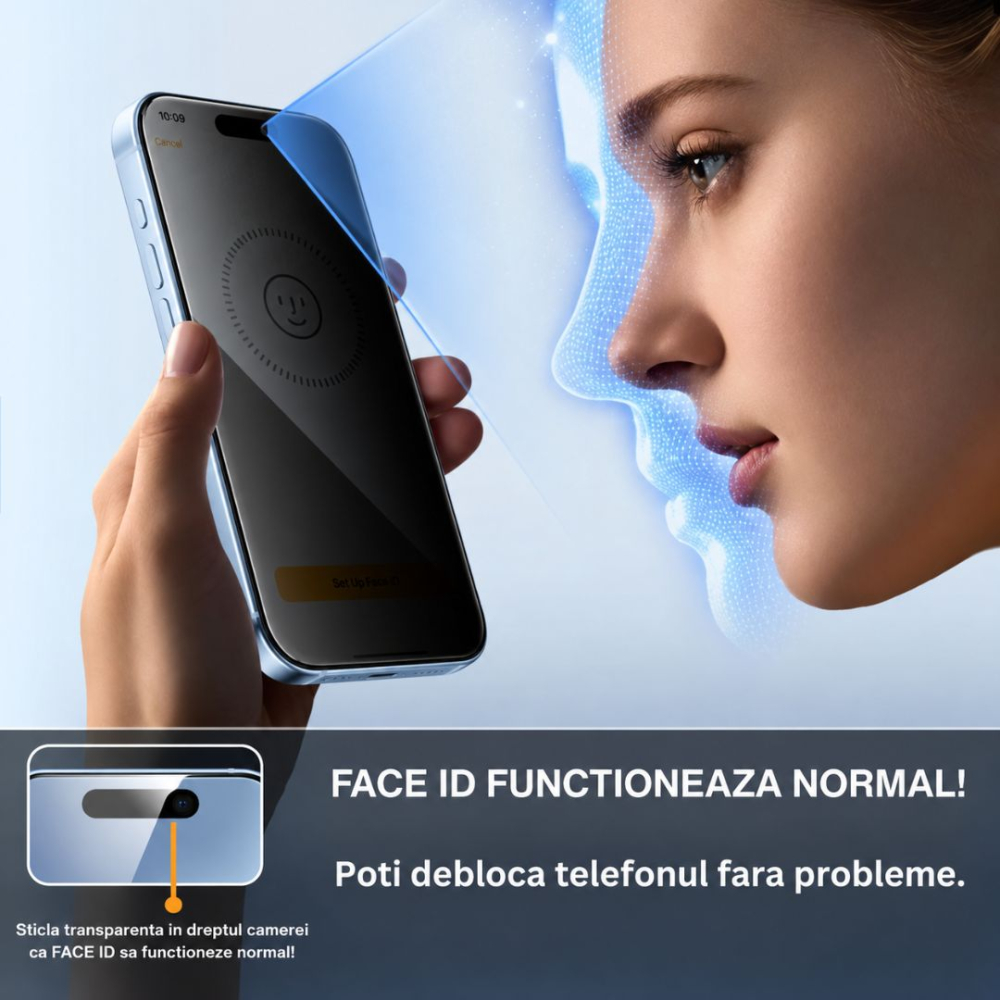 Set 2 folii Privacy iPhone 18 Pro - ZetGSM [6]