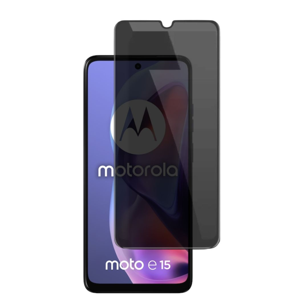 Folie sticla securizata privacy pentru Motorola Moto E15 [1]