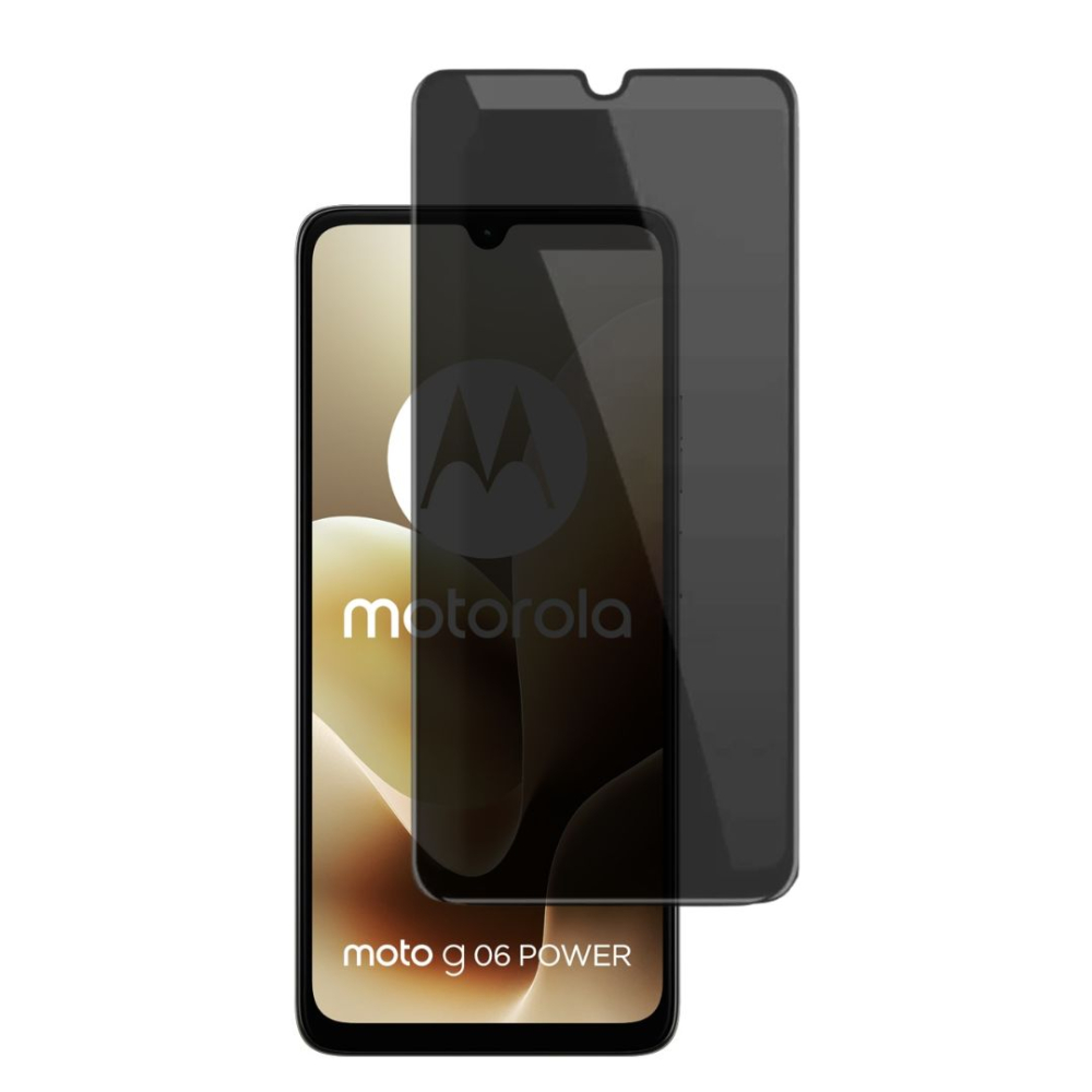 Folie sticla securizata privacy pentru Motorola Moto G06 Power [1]