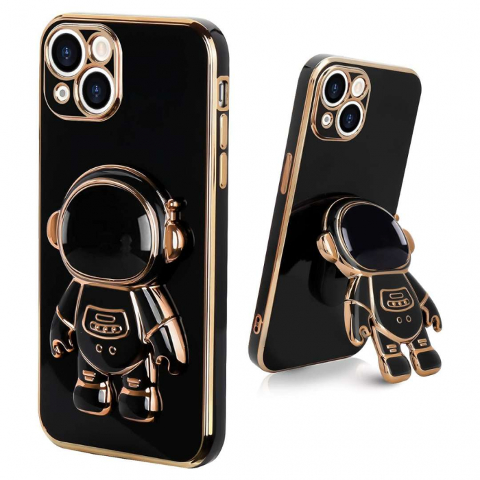 Husa Astronaut iPhone 13 cu Protecție Camere și Stand [2]