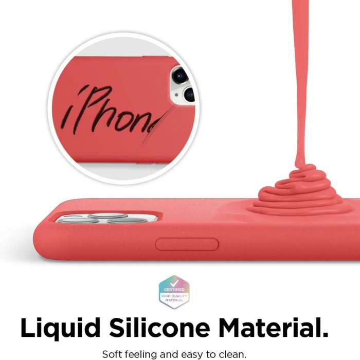Husa compatibila Iphone 11 PRO din silicon catifelat cu interior din microfibra [2]