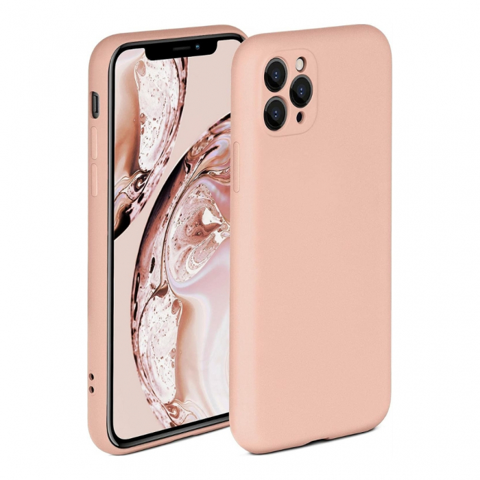 Husa compatibila Iphone 11 PRO din silicon catifelat cu interior din microfibra si protectie la camere [1]