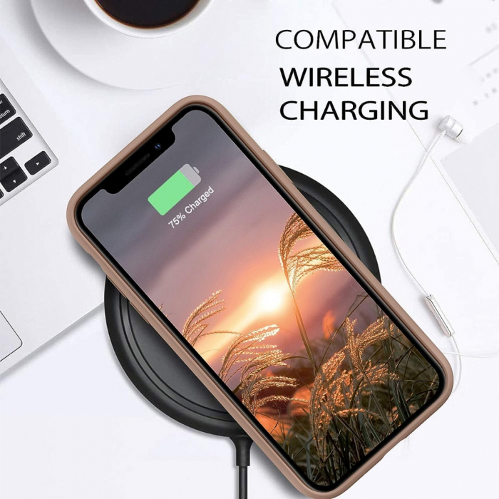 Husa compatibila Iphone 11 PRO MAX din silicon catifelat cu interior din microfibra [4]