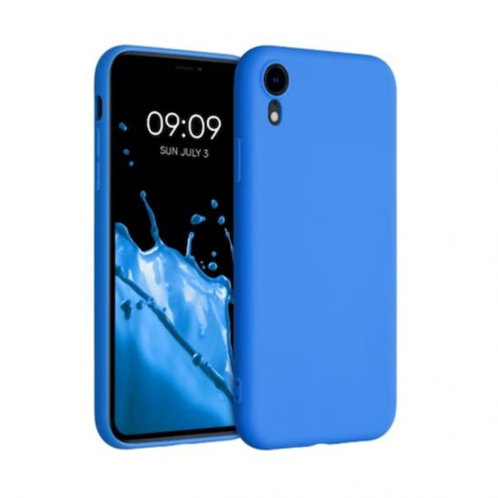 Husa compatibila Iphone XR din silicon catifelat cu interior din microfibra si protectie la camere [1]