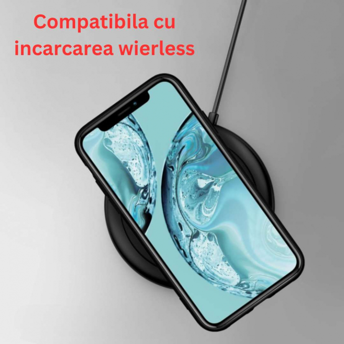 Husa compatibila Iphone XS MAX din silicon catifelat cu interior din microfibra si protectie la camere [4]