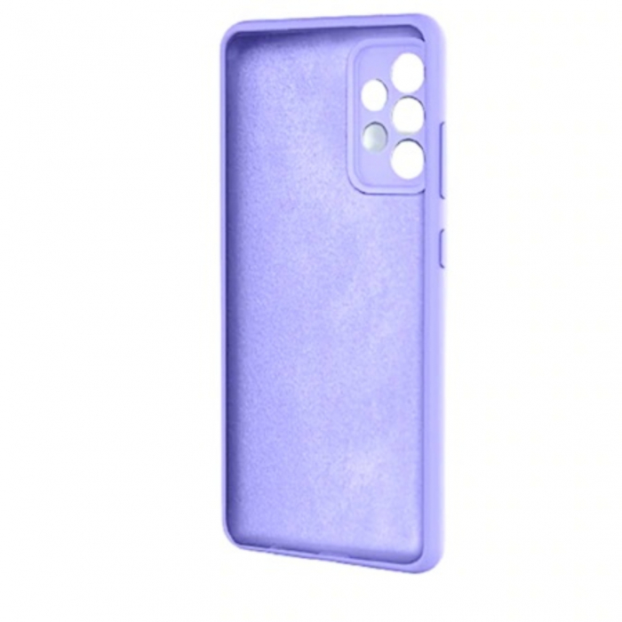 Husa compatibila Samsung A52 din silicon catifelat cu interior din microfibra si protectie la camere [2]