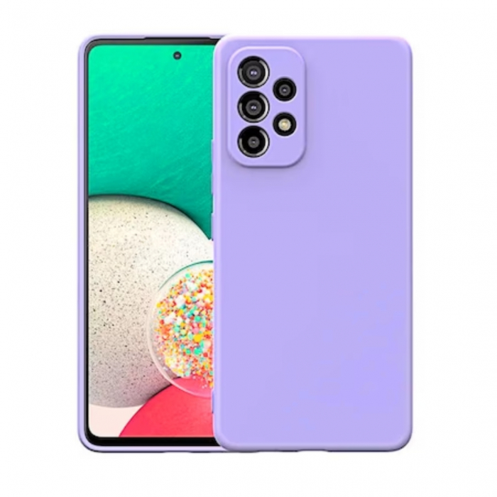 Husa compatibila Samsung A52 din silicon catifelat cu interior din microfibra si protectie la camere [1]