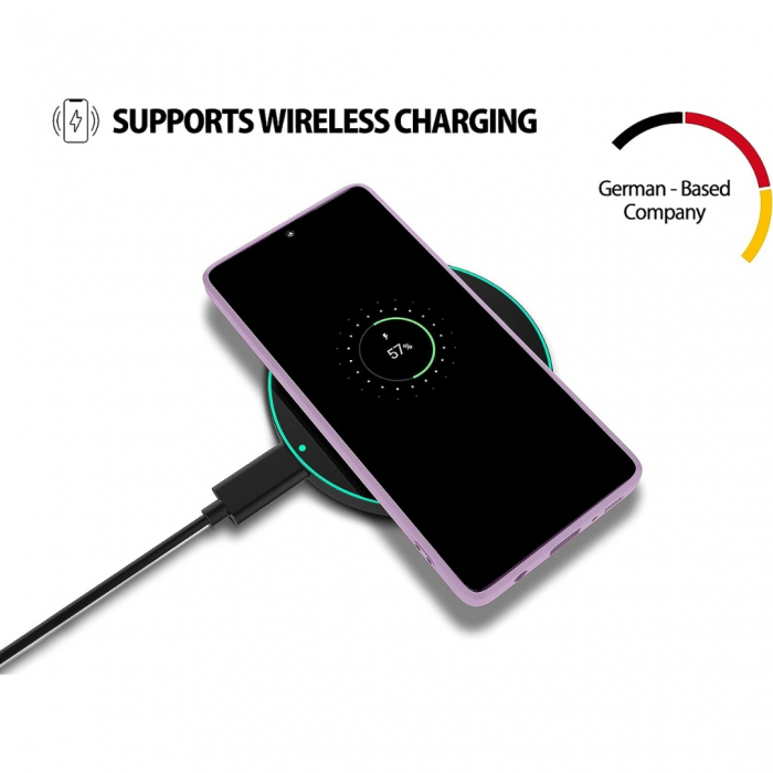 Husa compatibila Samsung A53 5G din silicon catifelat cu interior din microfibra si protectie la camere [5]