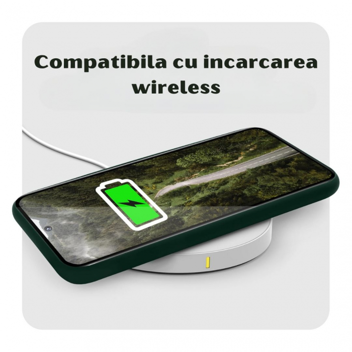Husa compatibila Samsung S22 5G din silicon catifelat cu interior din microfibra si protectie la camere [3]
