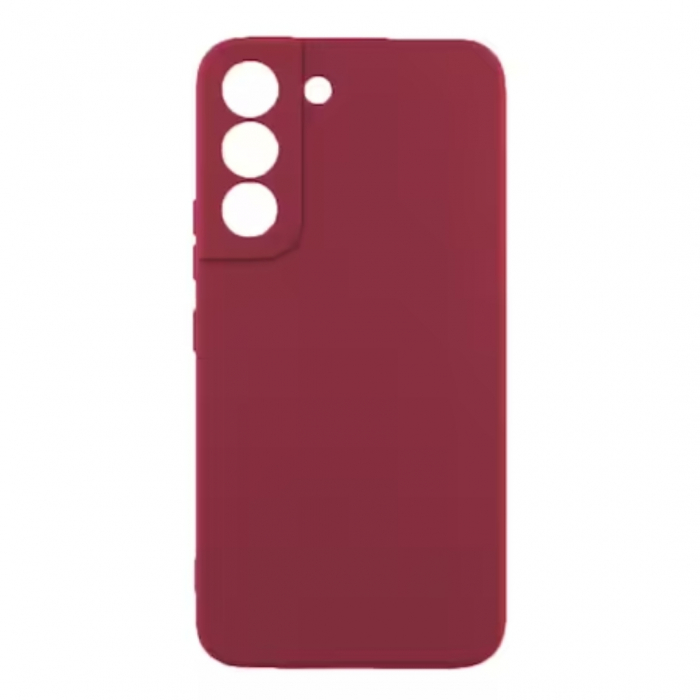Husa compatibila Samsung S22 5G din silicon catifelat cu interior din microfibra si protectie la camere [1]