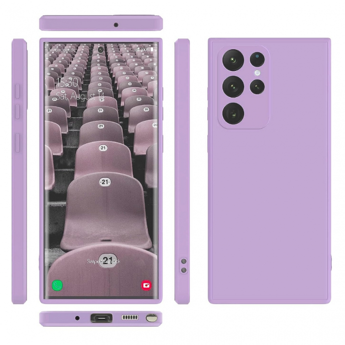 Husa din silicon catifelat pentru Samsung S22 ULTRA - GsmX [5]