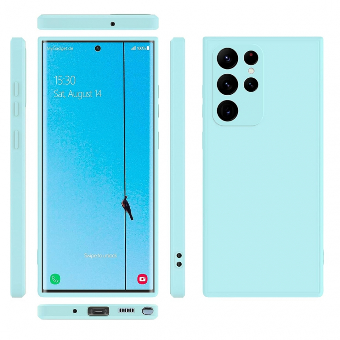Husa din silicon catifelat pentru Samsung S22 ULTRA - GsmX [3]