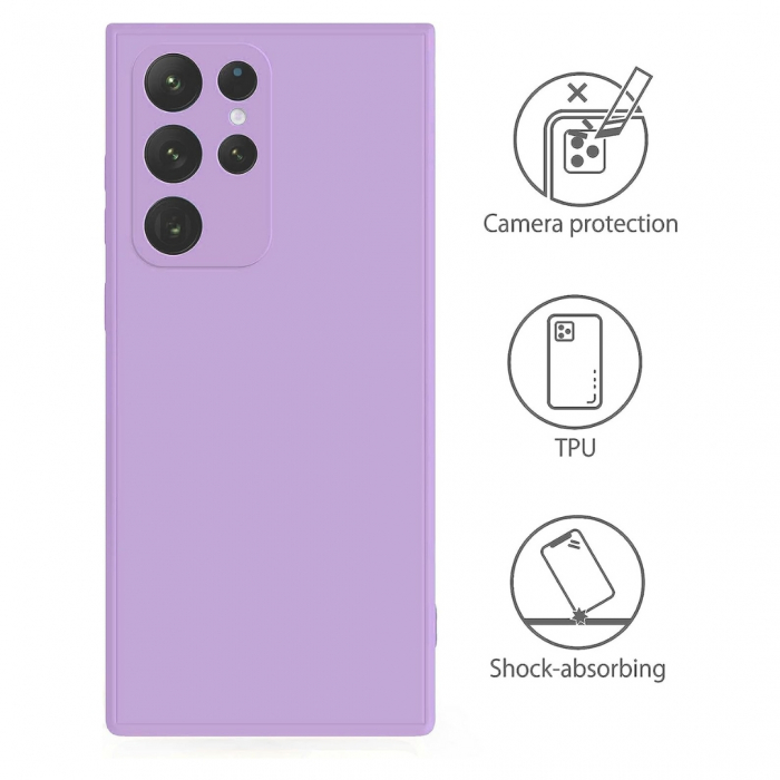 Husa din silicon catifelat pentru Samsung S22 ULTRA - GsmX [4]