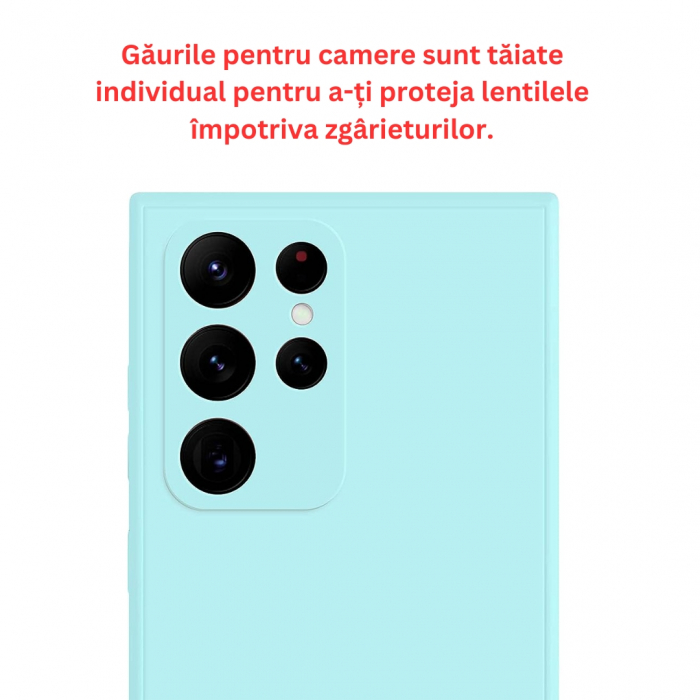 Husa din silicon catifelat pentru Samsung S22 ULTRA - GsmX [2]