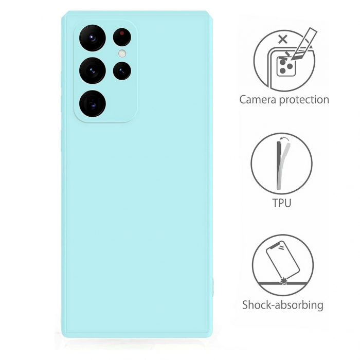 Husa din silicon catifelat pentru Samsung S22 ULTRA - GsmX [4]