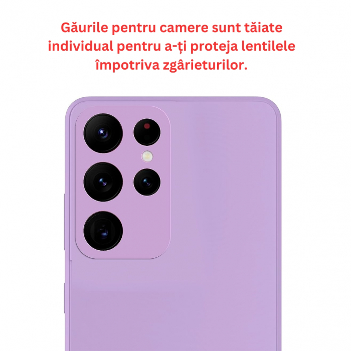 Husa din silicon catifelat pentru Samsung S22 ULTRA - GsmX [6]