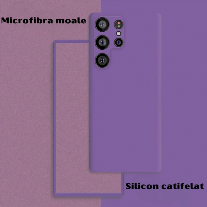 Husa din silicon catifelat pentru Samsung S22 ULTRA - GsmX [3]