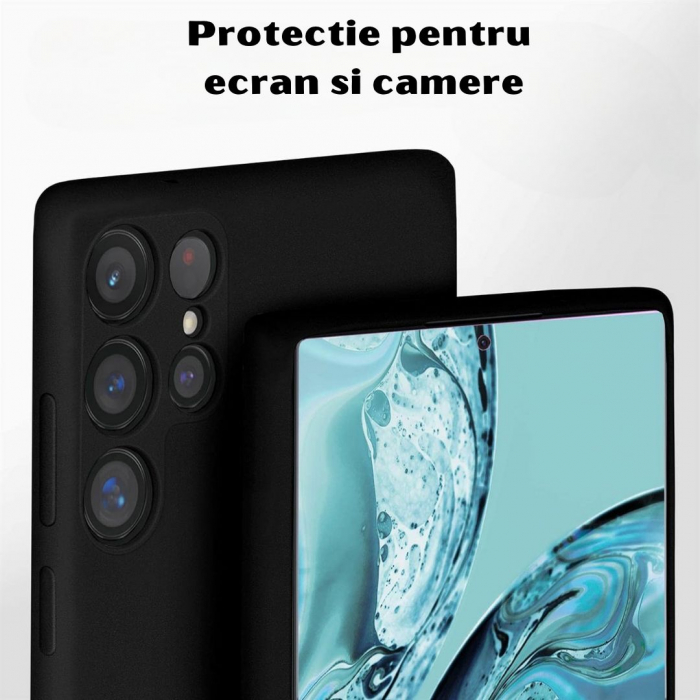 Husa din silicon catifelat pentru Samsung S22 ULTRA - GsmX [2]