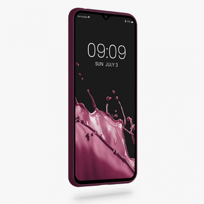 Husa compatibila Xiaomi Redmi 9i din sIlicon catifelat cu interior din microfibra si protectie la camere [3]